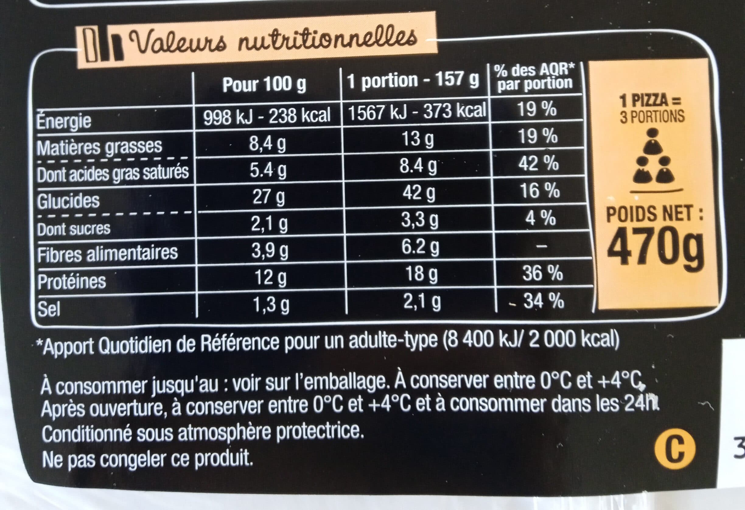 Sodebo La Pizz 4 Fromages packshot