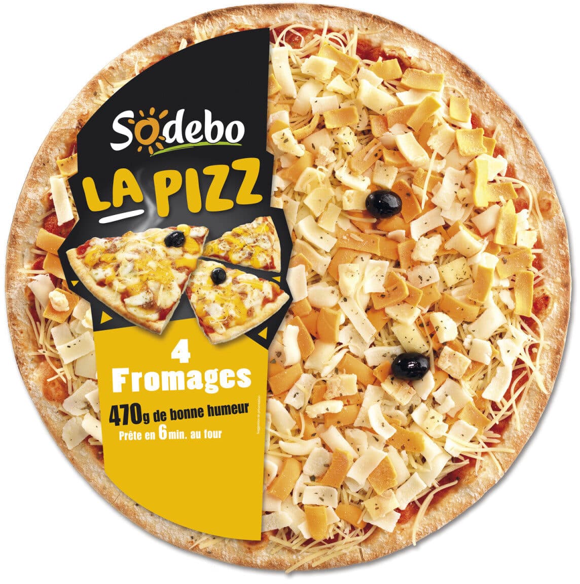 Sodebo La Pizz - 4 fromages packshot
