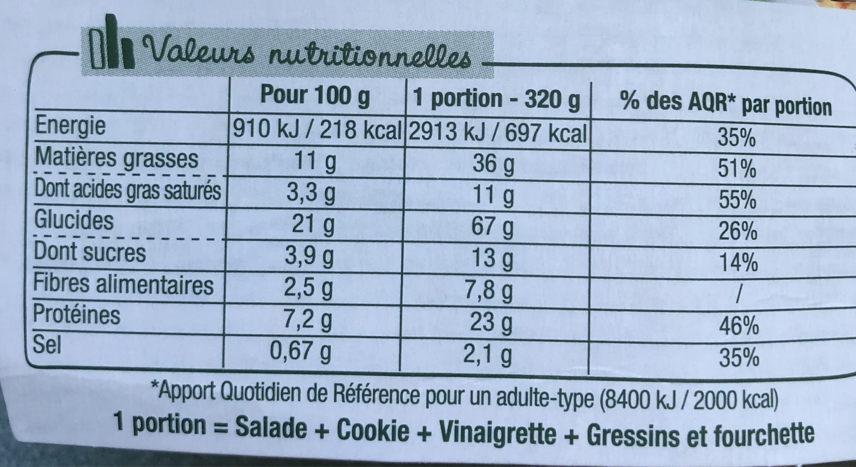 Sodebo Salade & Compagnie - Auvergnate packshot