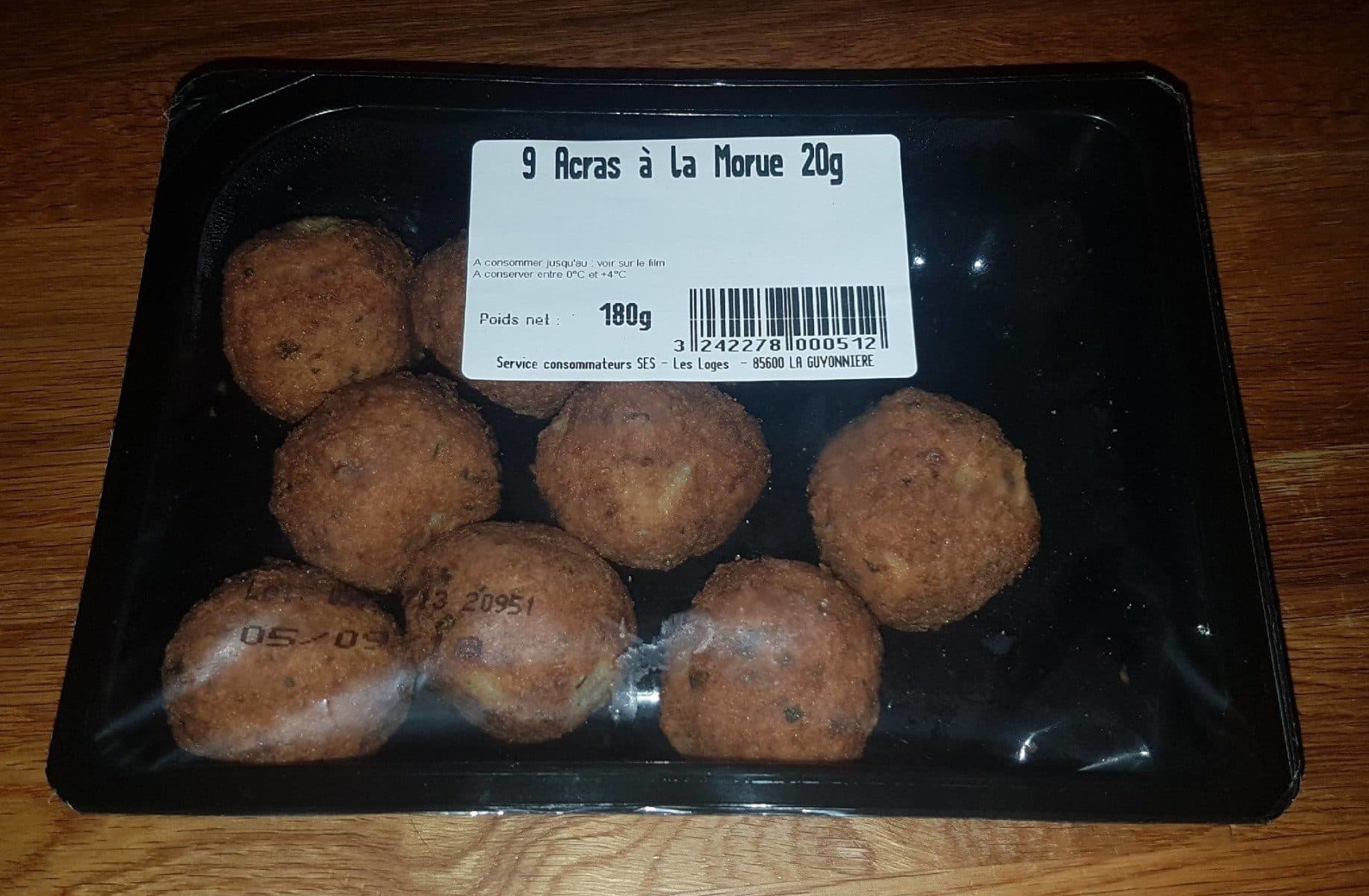 SES Acras à la Morue packshot