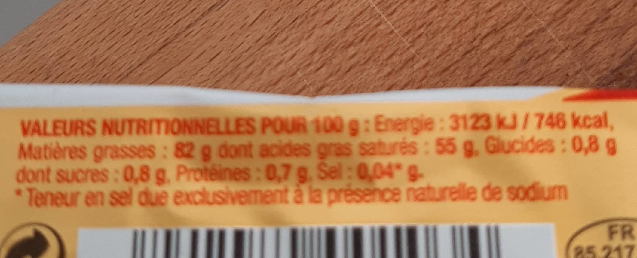 Montaigu Beurre Doux Plaquette Aoc Charentes Poitou packshot