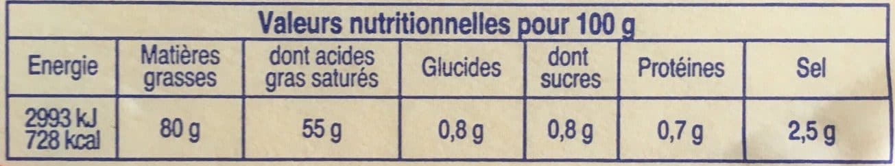 Montaigu Beurre Demi-Sel packshot