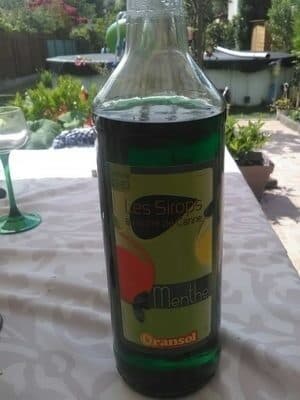 Oransol Sirop menthe packshot