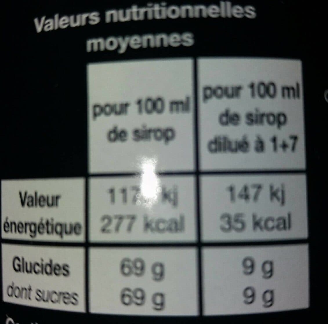 Eyguebelle Sirop de citron jaune packshot