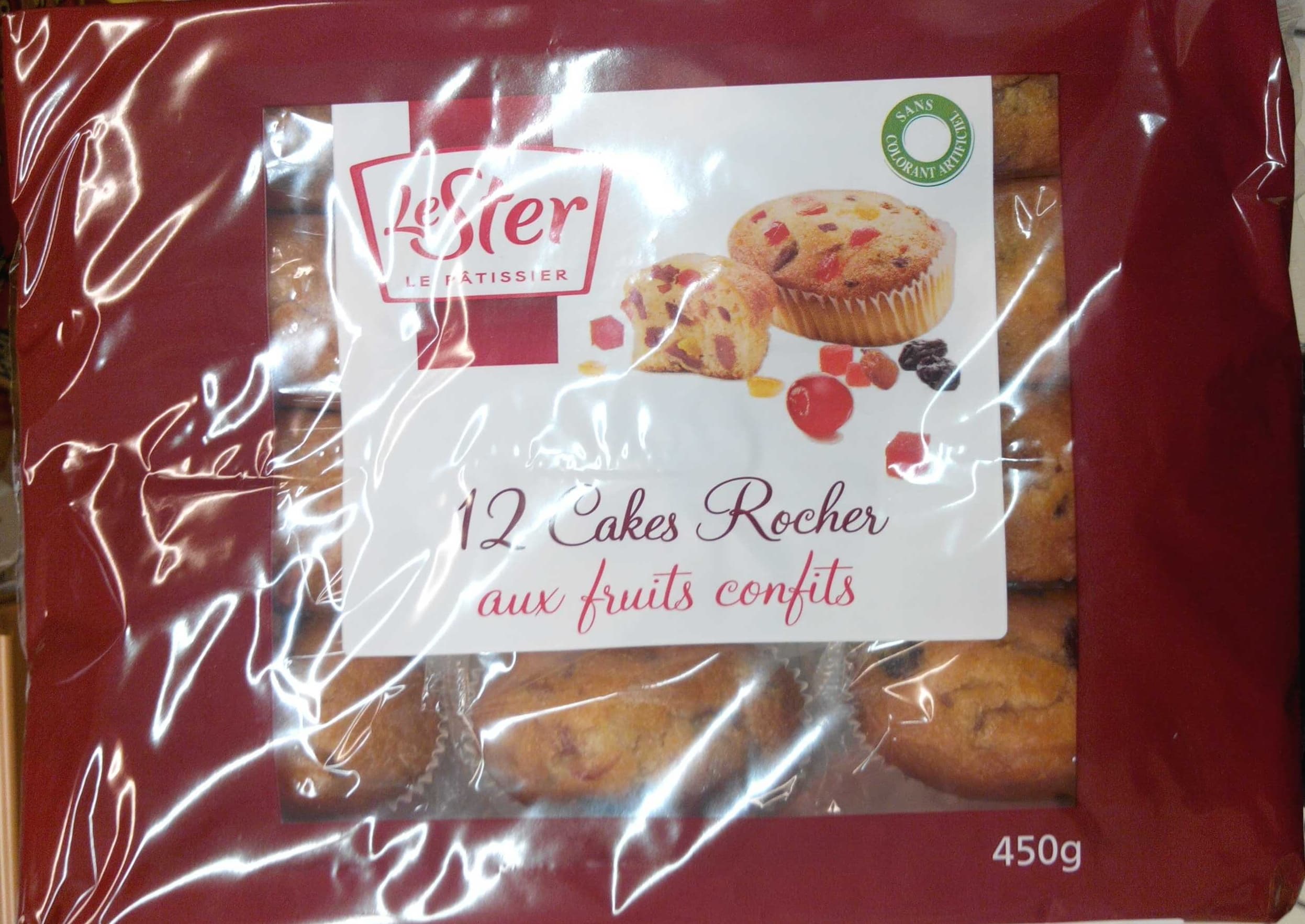 Le Ster 12 cakes rocher aux fruits confits packshot