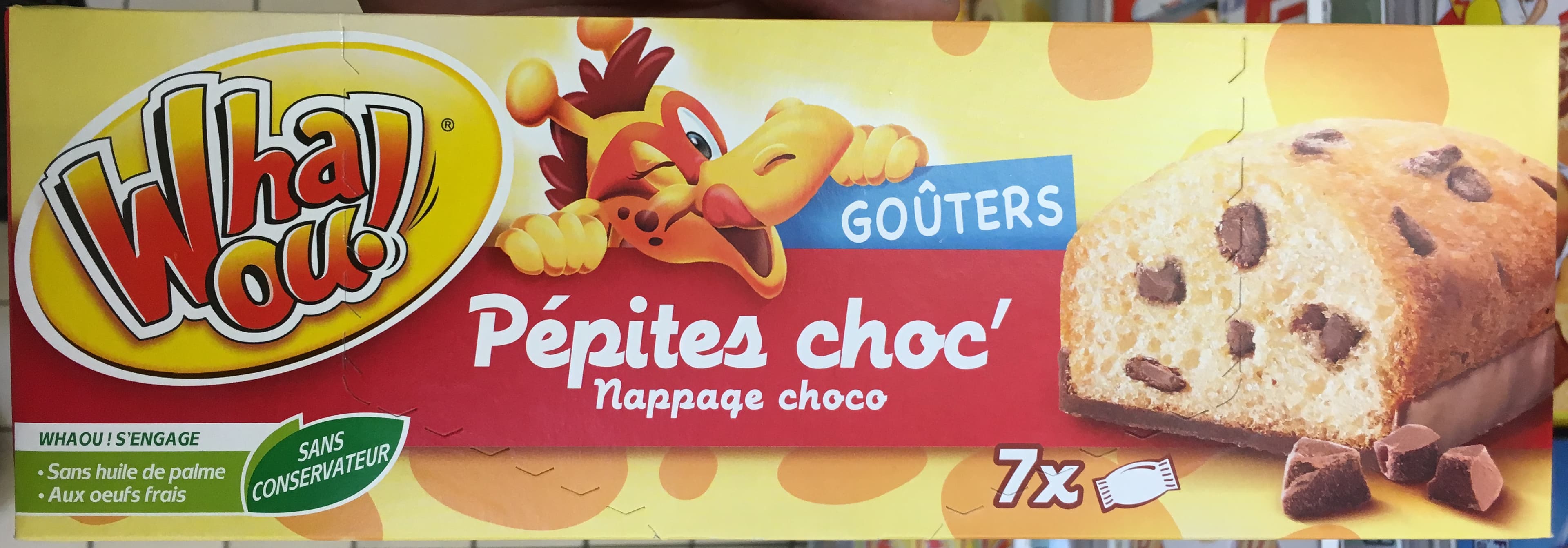 Whaou! Pépites Choc' Nappage Choco packshot