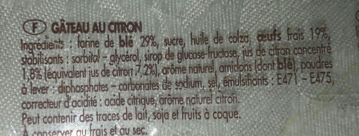 Le ster P'ti Moelleux Citron packshot