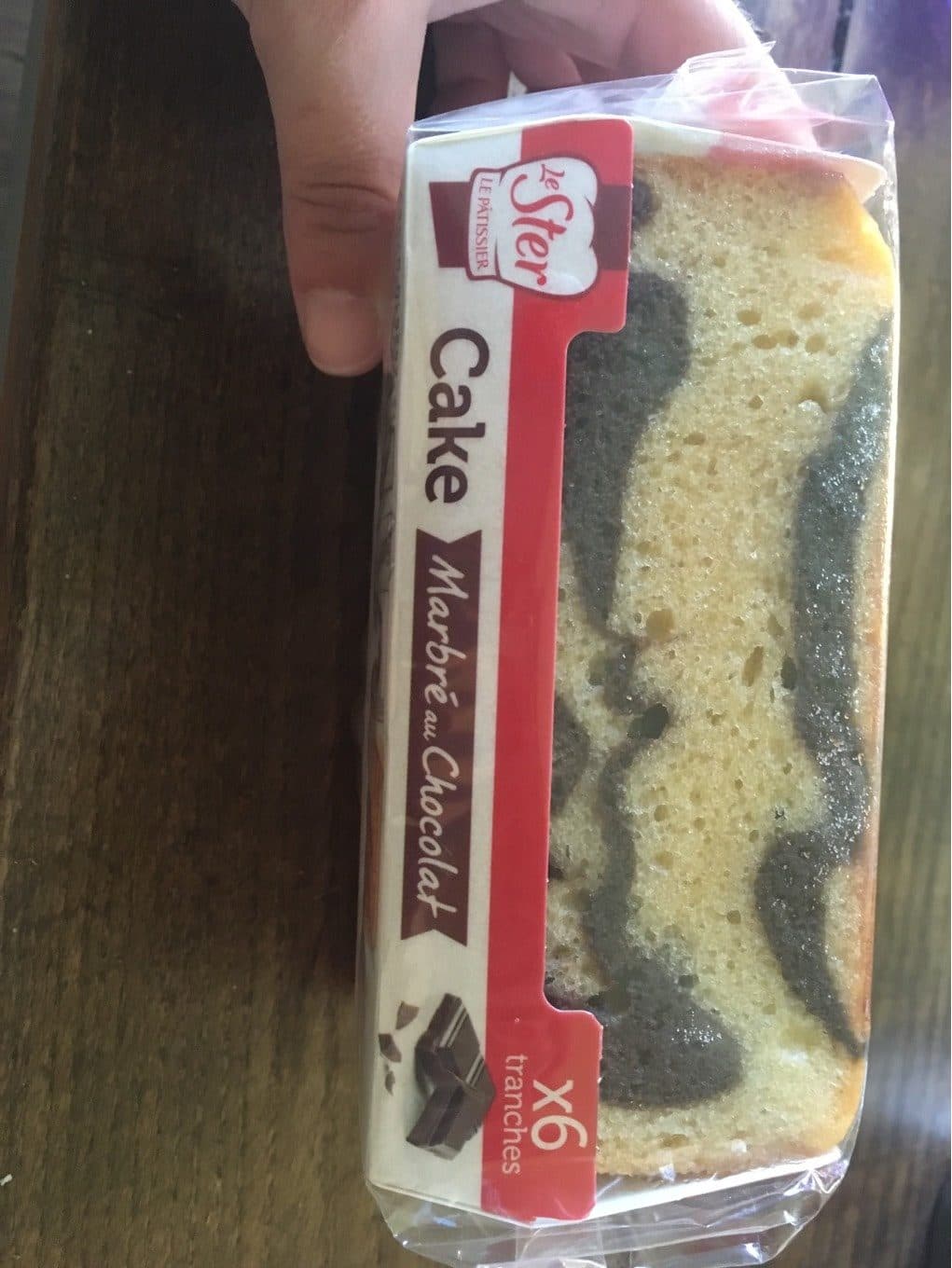 Le Ster Cake marbré au chocolat packshot