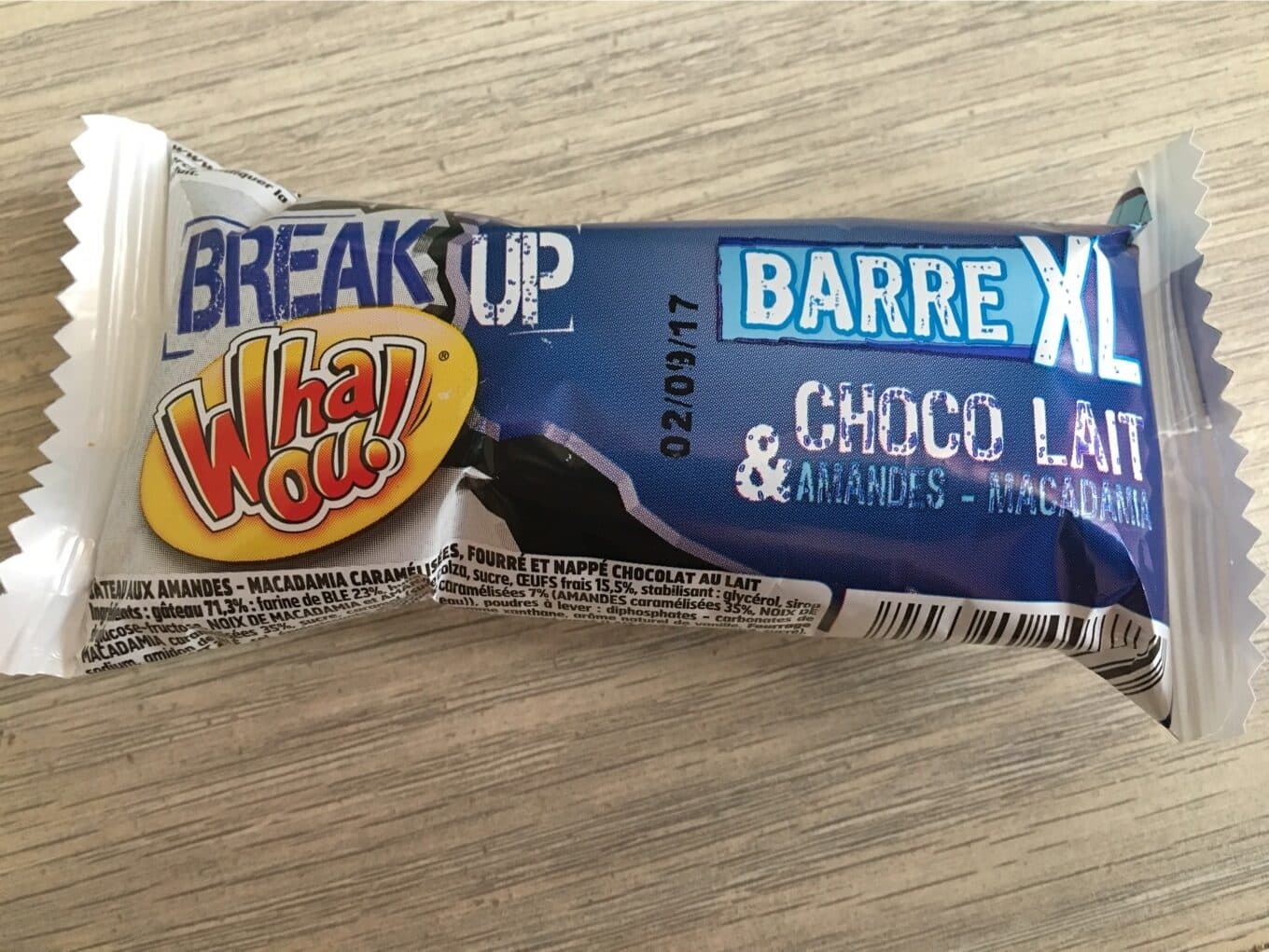 Whaou ! Break up barre xl packshot