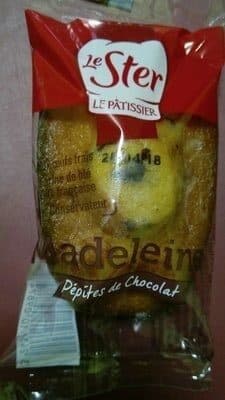 Le Ster Madeleine pépite chocolat packshot
