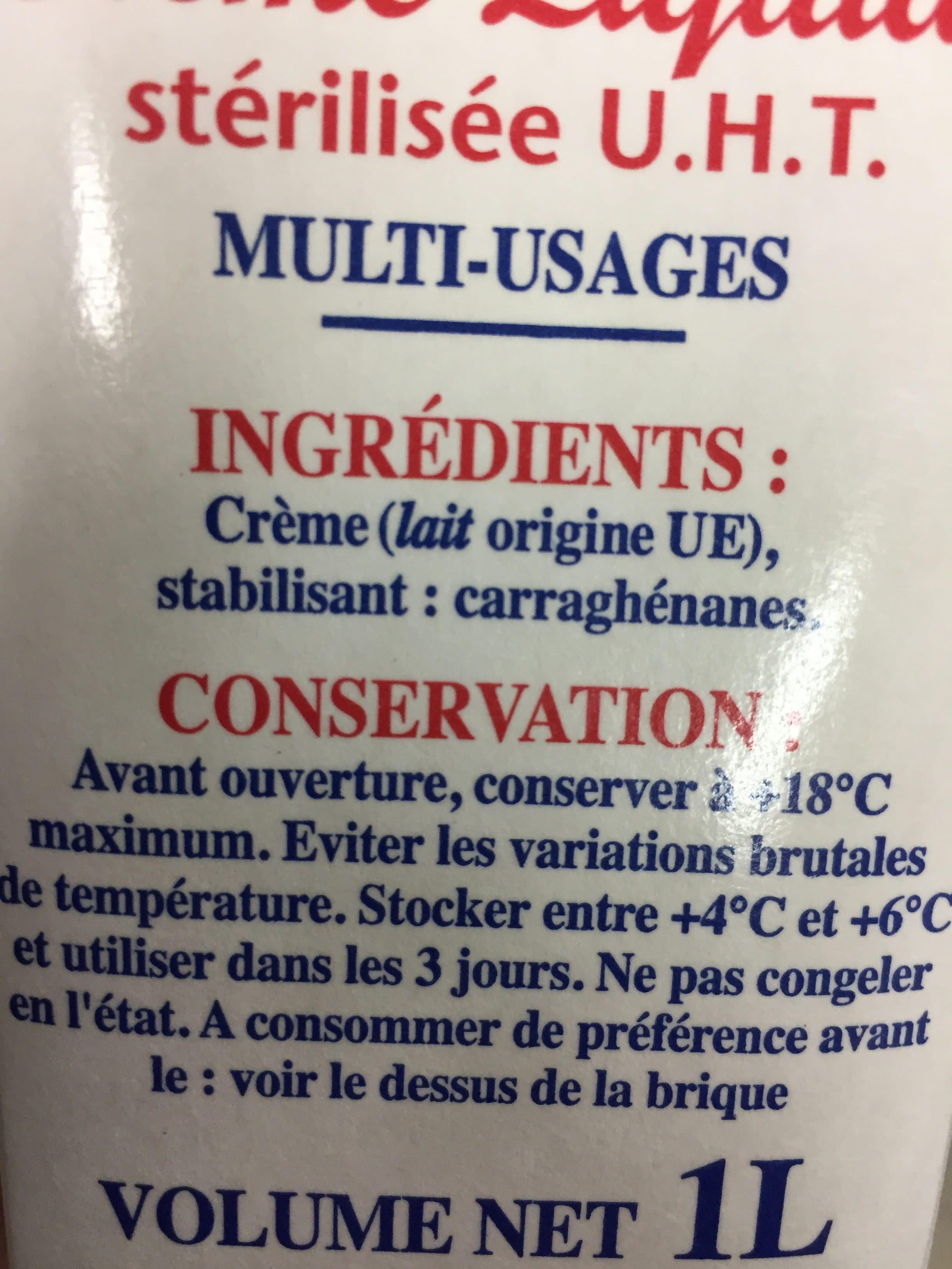 Flory Crème Uht 30 % packshot