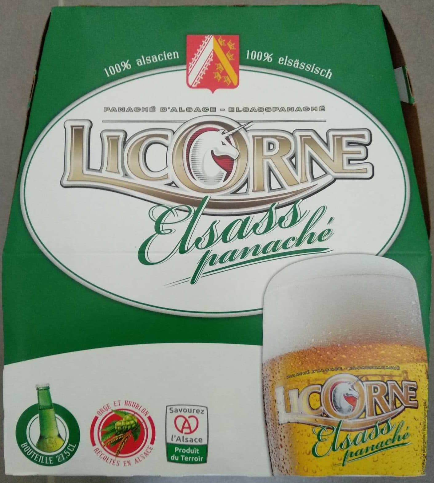 Licorne Licorne Elsass panaché packshot