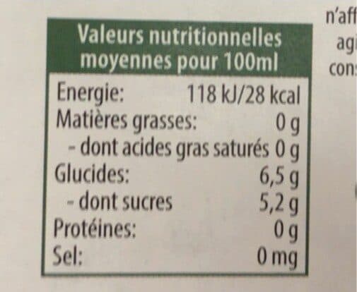 Open Food Facts Zeste zéro packshot
