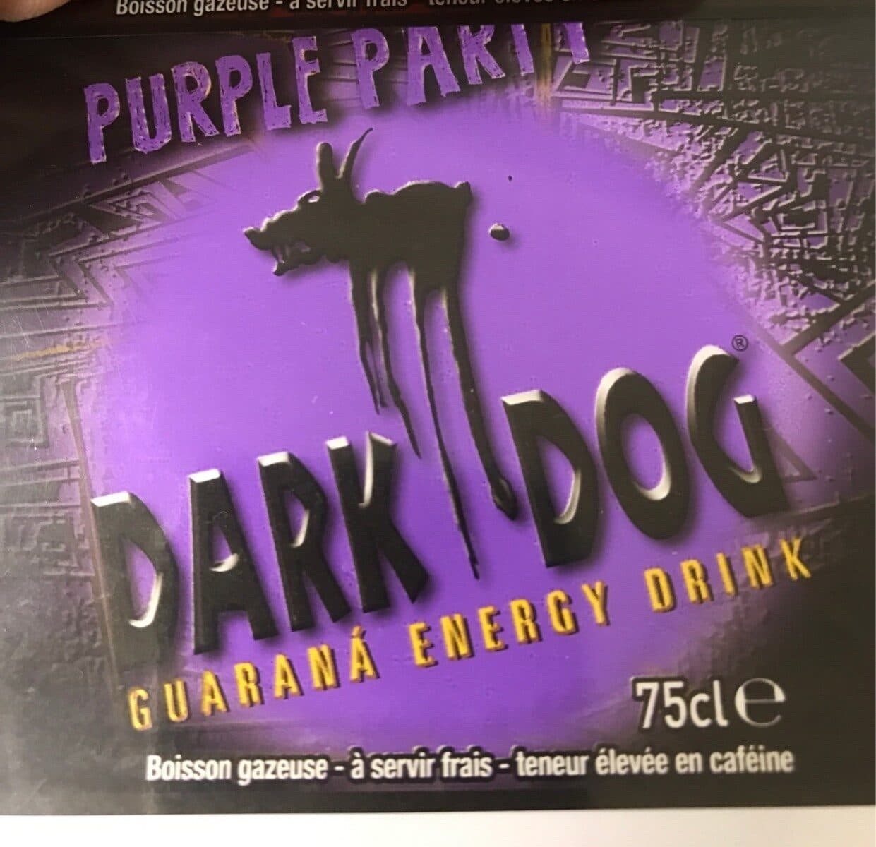 Dark Dog Purple party packshot