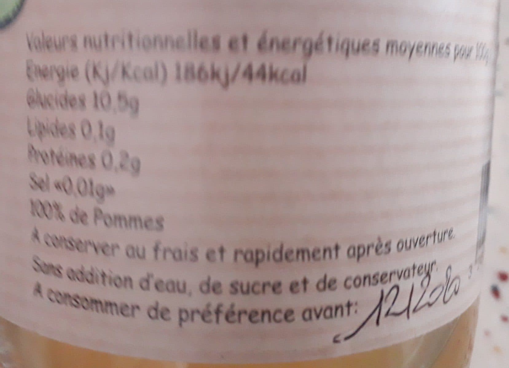 Open Food Facts Pur jus de pomme de haut berry packshot