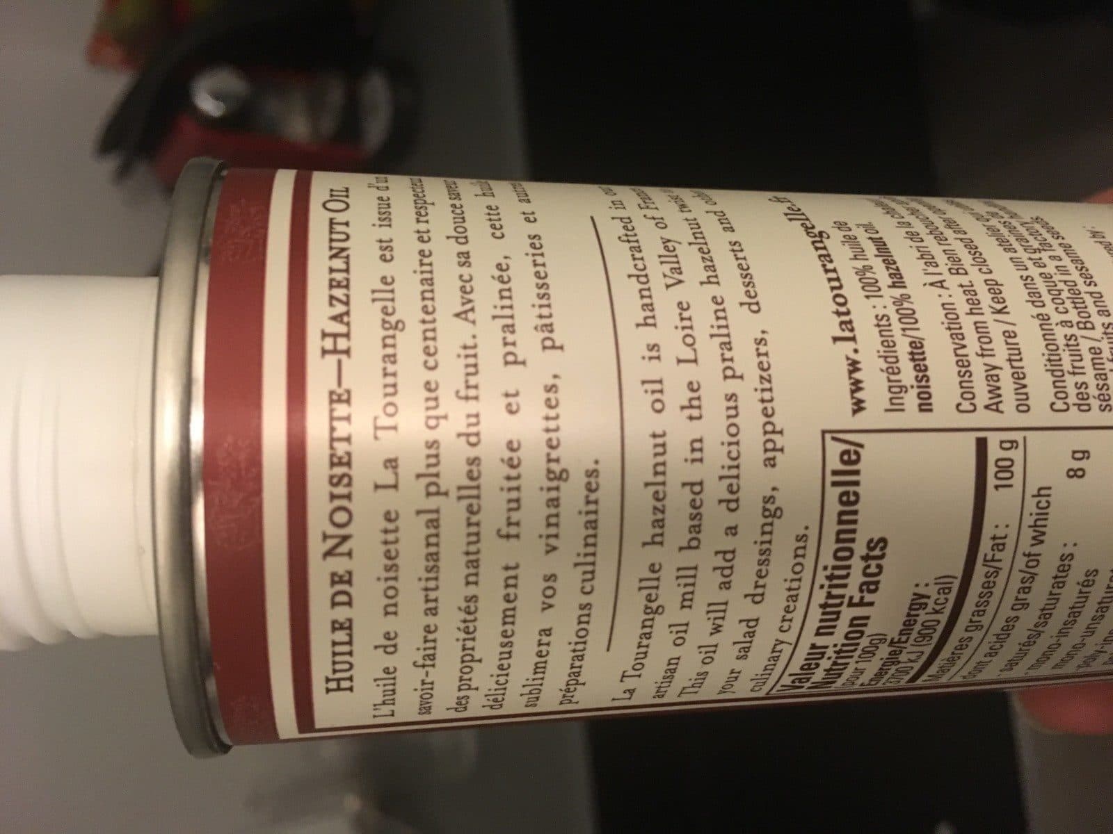 La Tourangelle Huile de noisette packshot