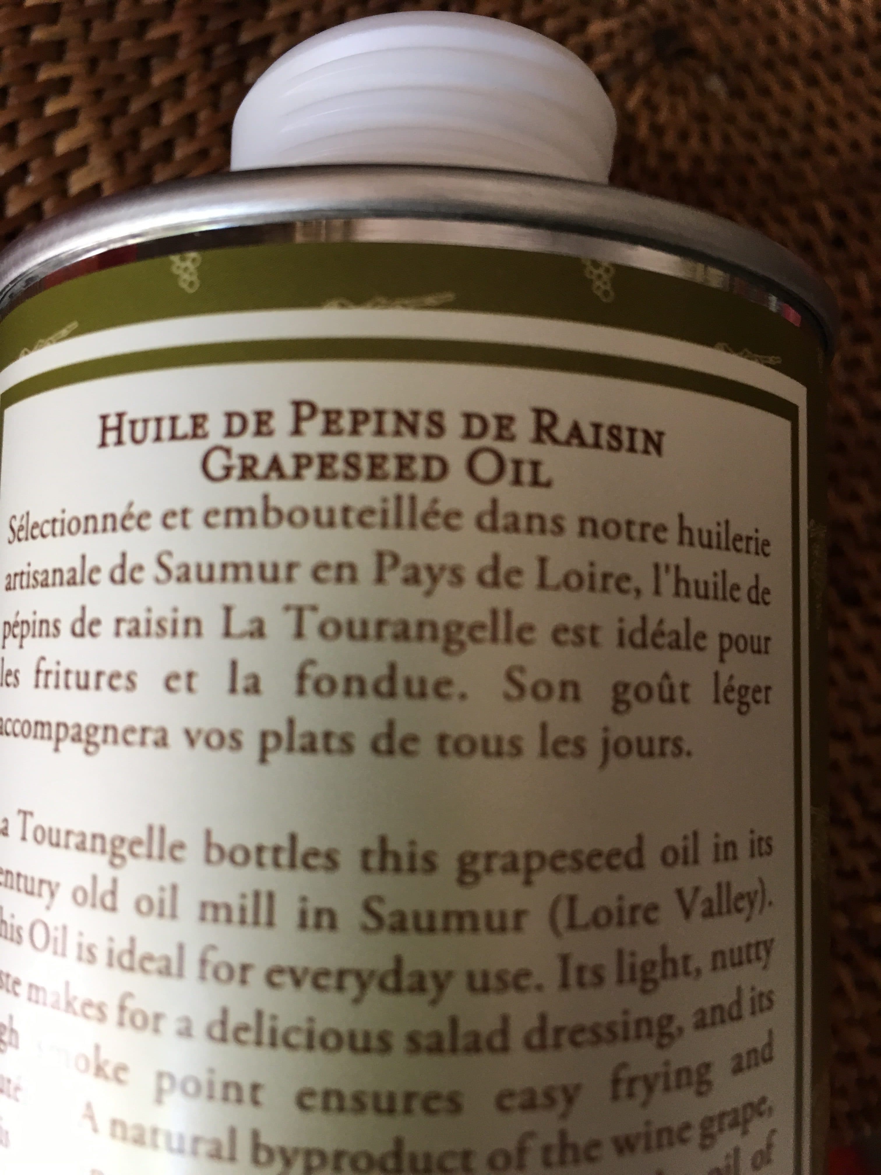 La Tourangelle Huile de pépins de risin packshot