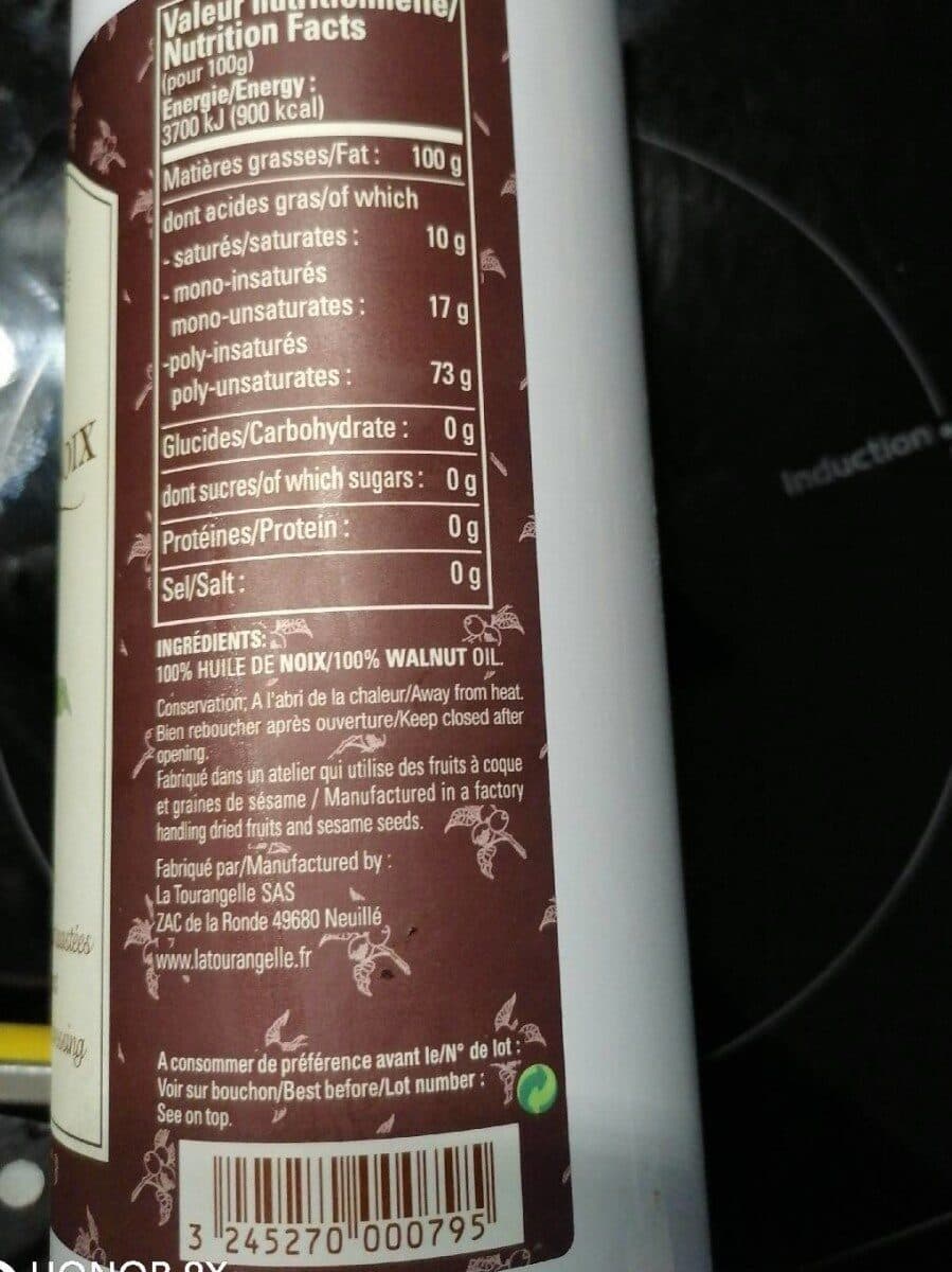 La Tourangelle Huile de noix packshot
