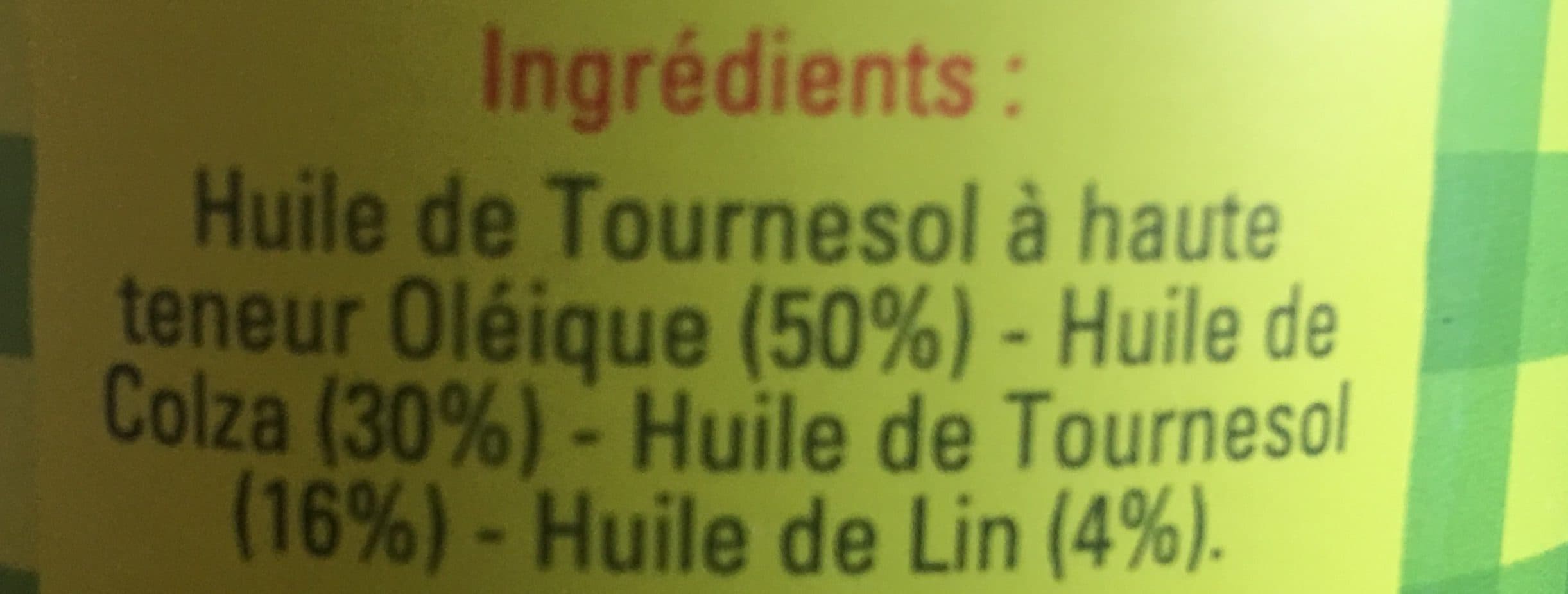 la tourangelle La quotidienne mélange d'huiles de graines packshot