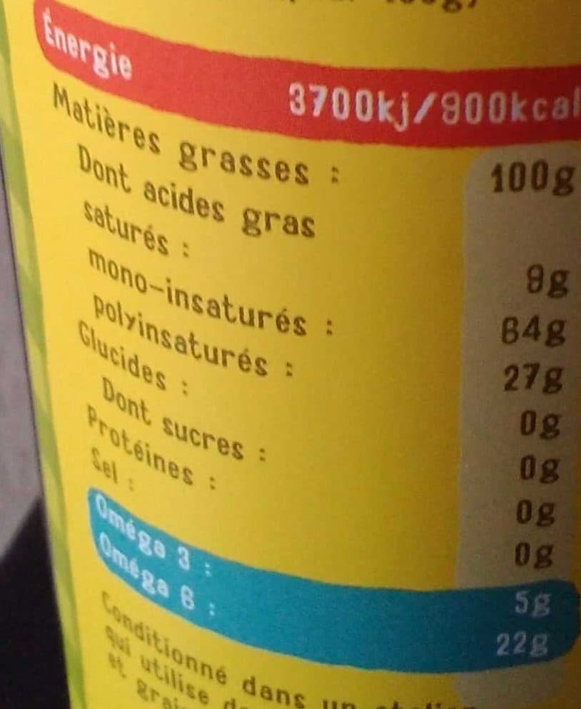 la tourangelle La quotidienne mélange d'huiles de graines packshot