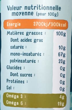 La Tourangelle Huile La Quotidienne Cuisson & Assaisonnement Equilibre packshot