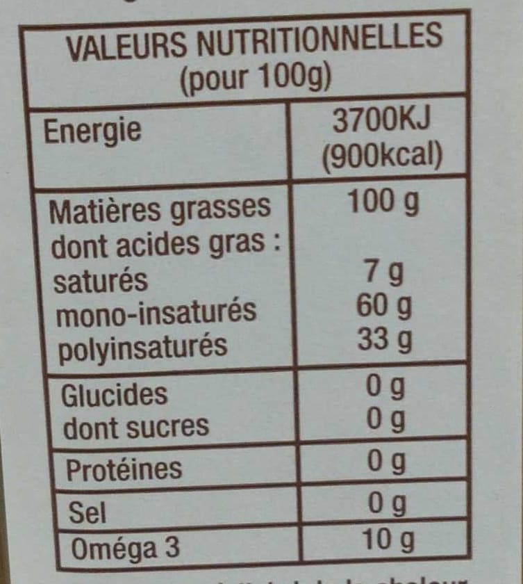 Huilerie Croix Verte Huile de colza fruitée aux noix packshot