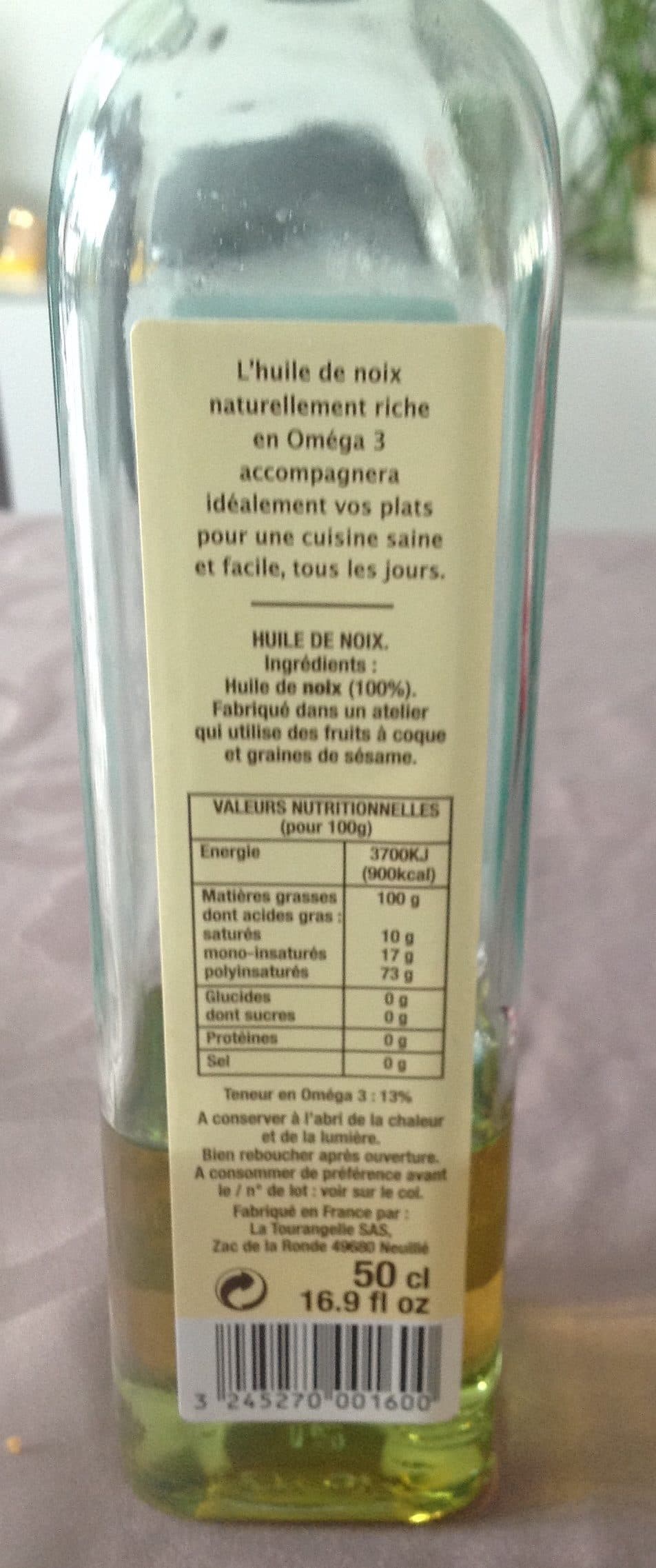 La Quotidienne Huile de Noix packshot
