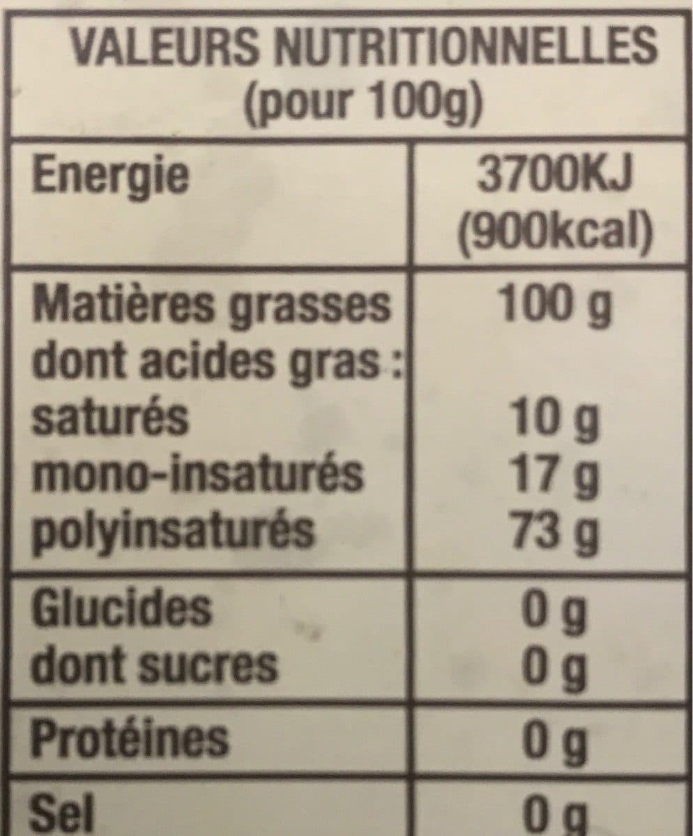 La Quotidienne Huile de Noix packshot