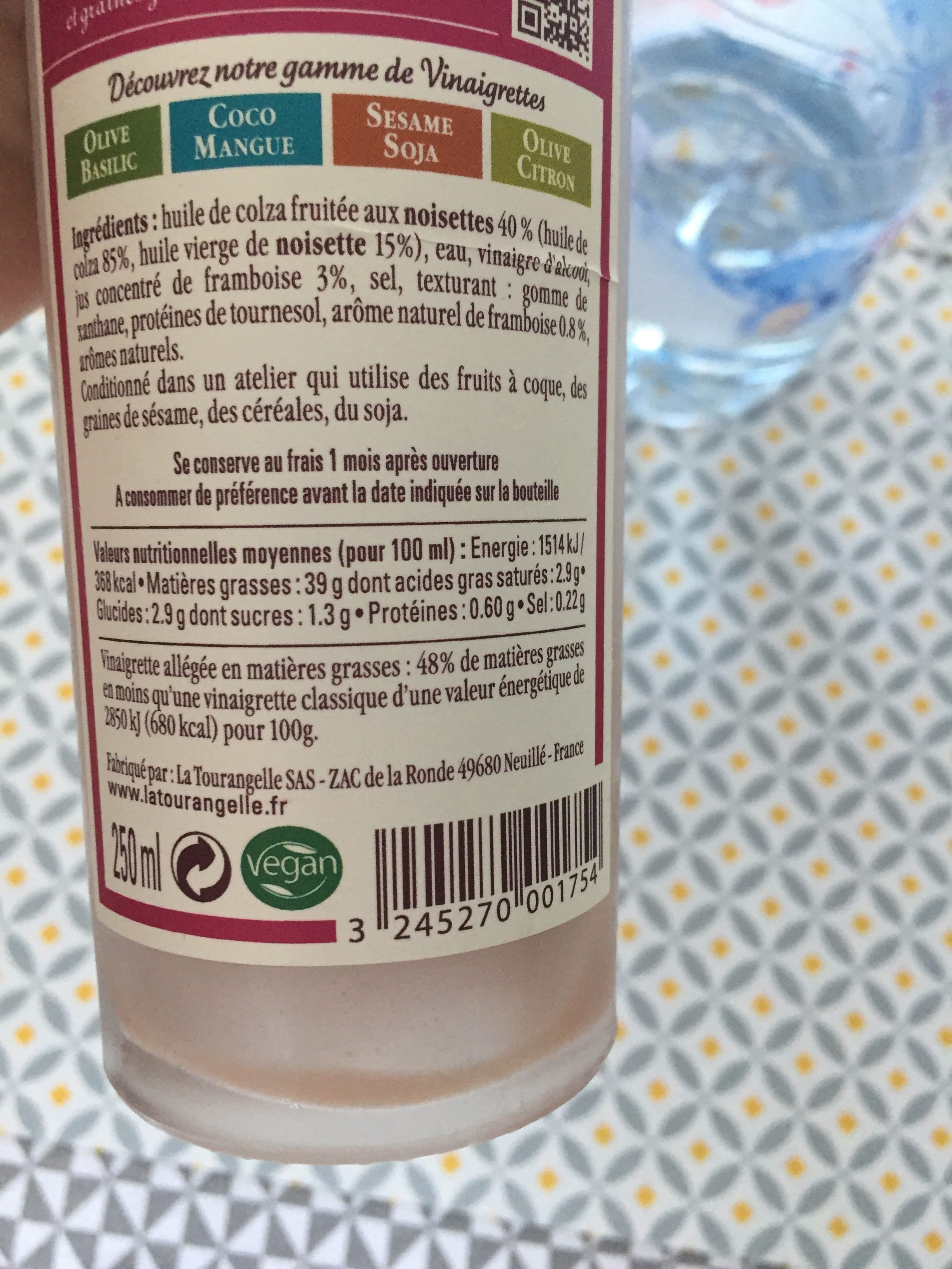 La Tourangelle La vinaigrette packshot