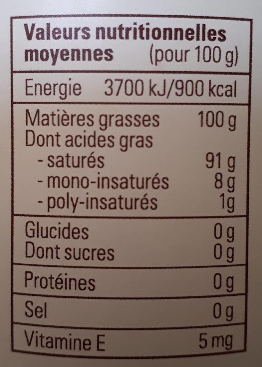 la tourangelle Huile vierge de noix de coco bio packshot