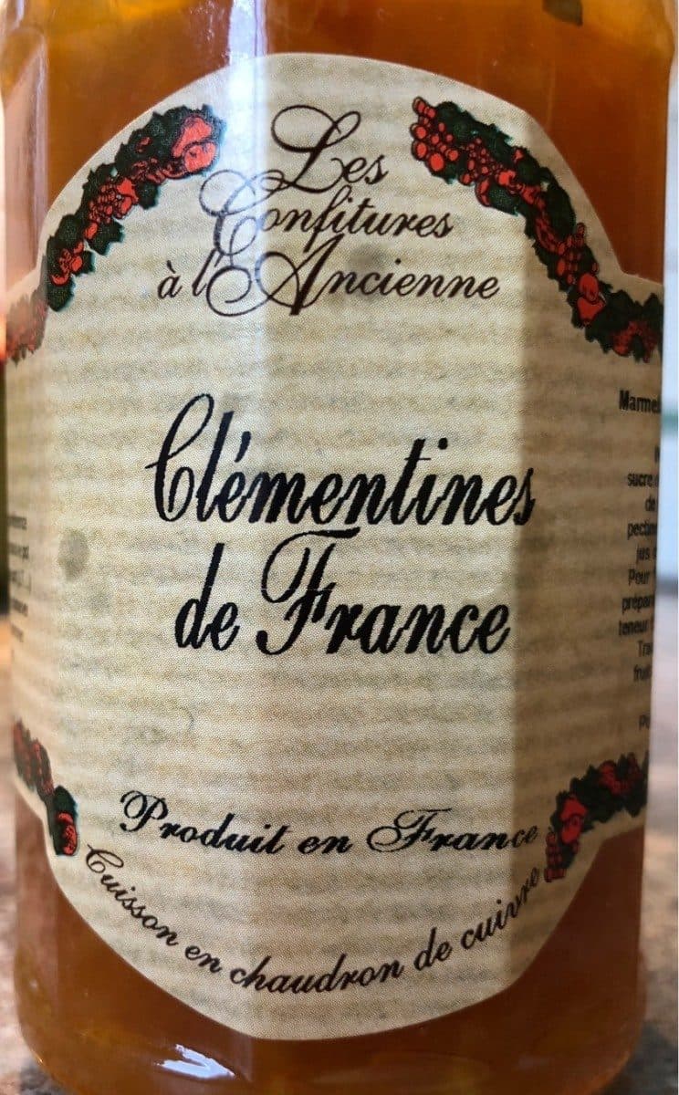 Open Food Facts Marmelade de Clémentine de France packshot