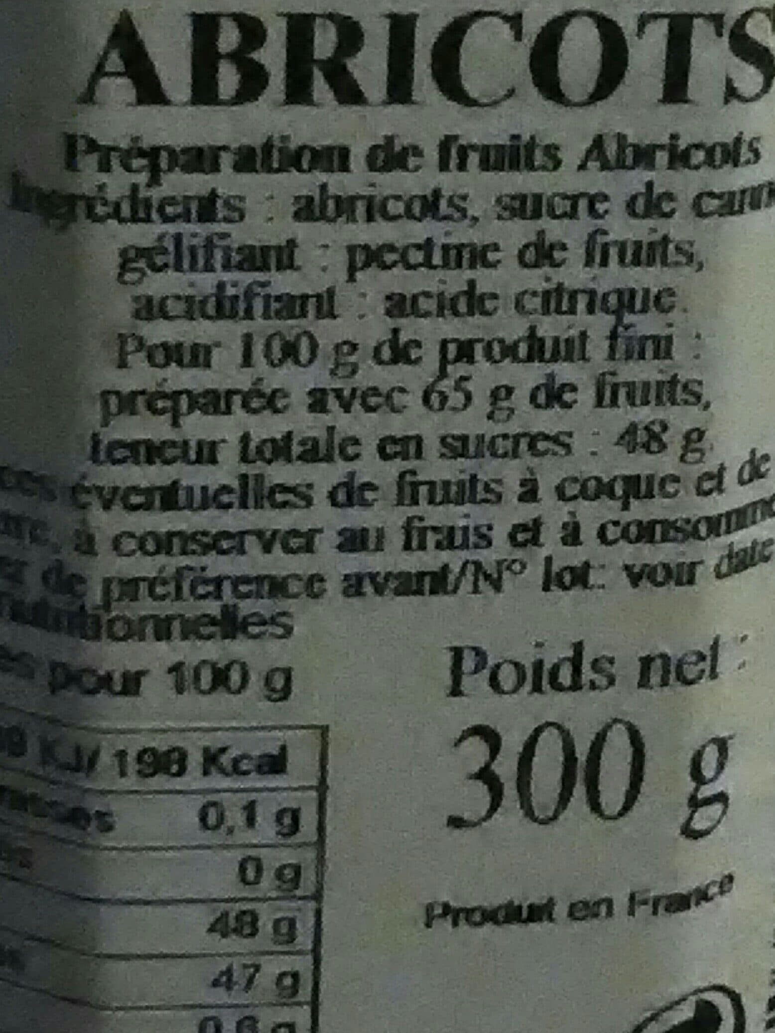TrèsFruit Confiture Fruit Abricot packshot