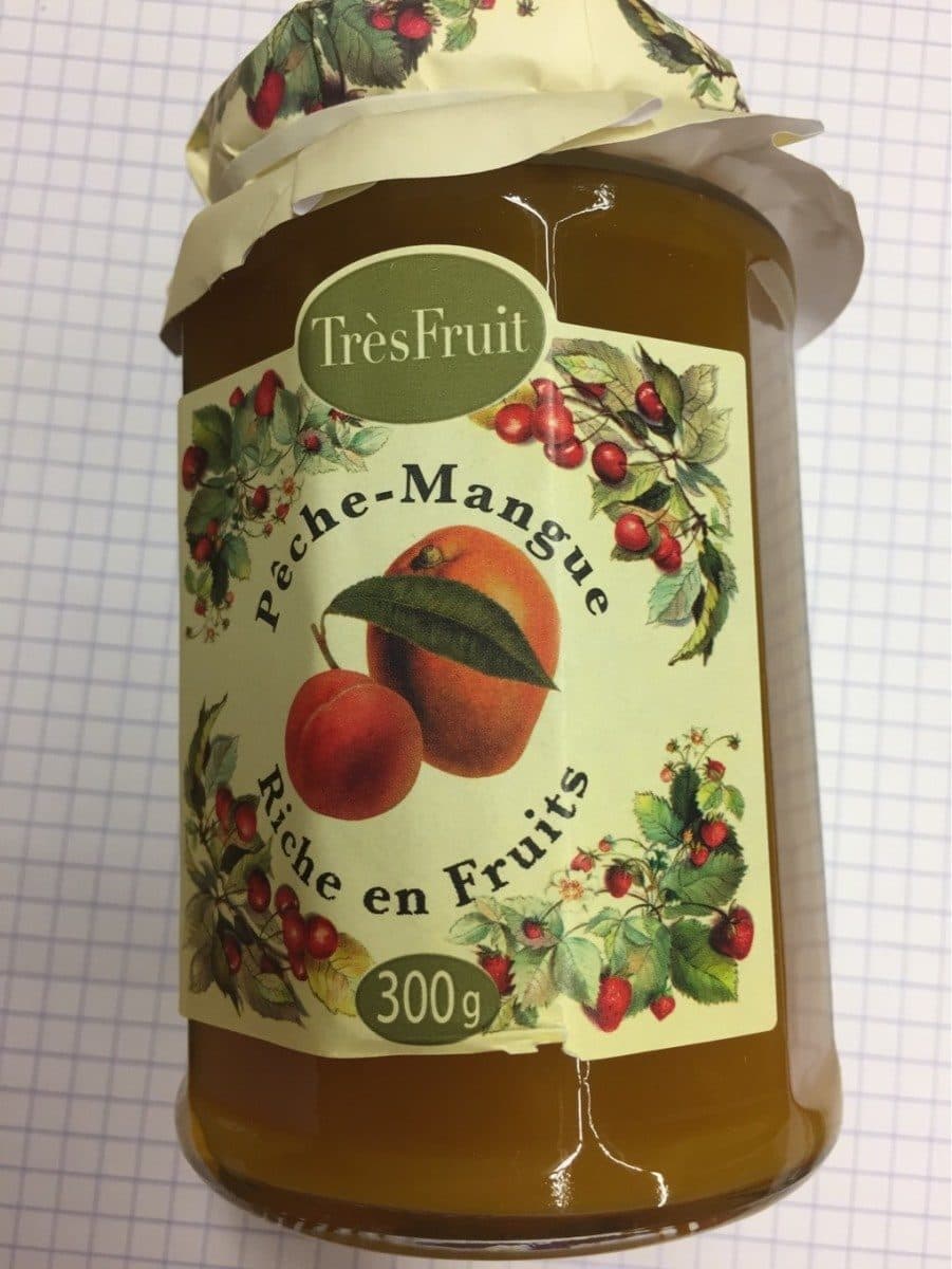 Open Food Facts Tres fruit peche mangue packshot