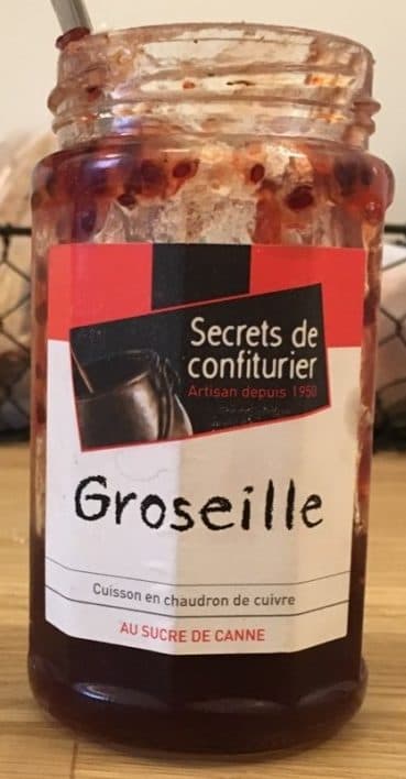 Secrets de Confiturier Groseille packshot