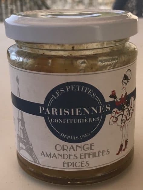 Les Petites Parisiennes Confiturières Orange amandes effilées épices packshot