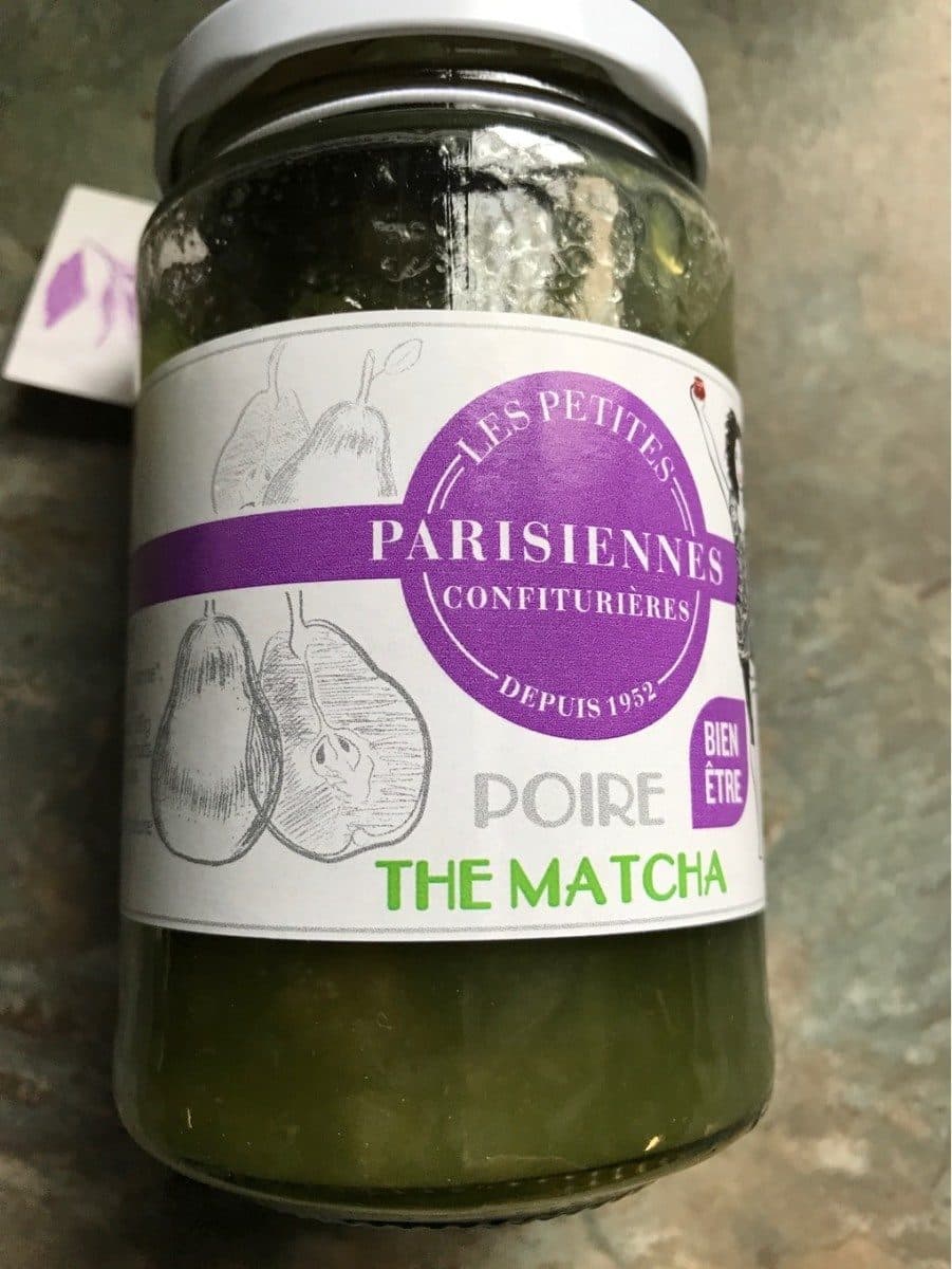 Les Petites Parisiennes Confiturières Confiture poire thé matcha packshot