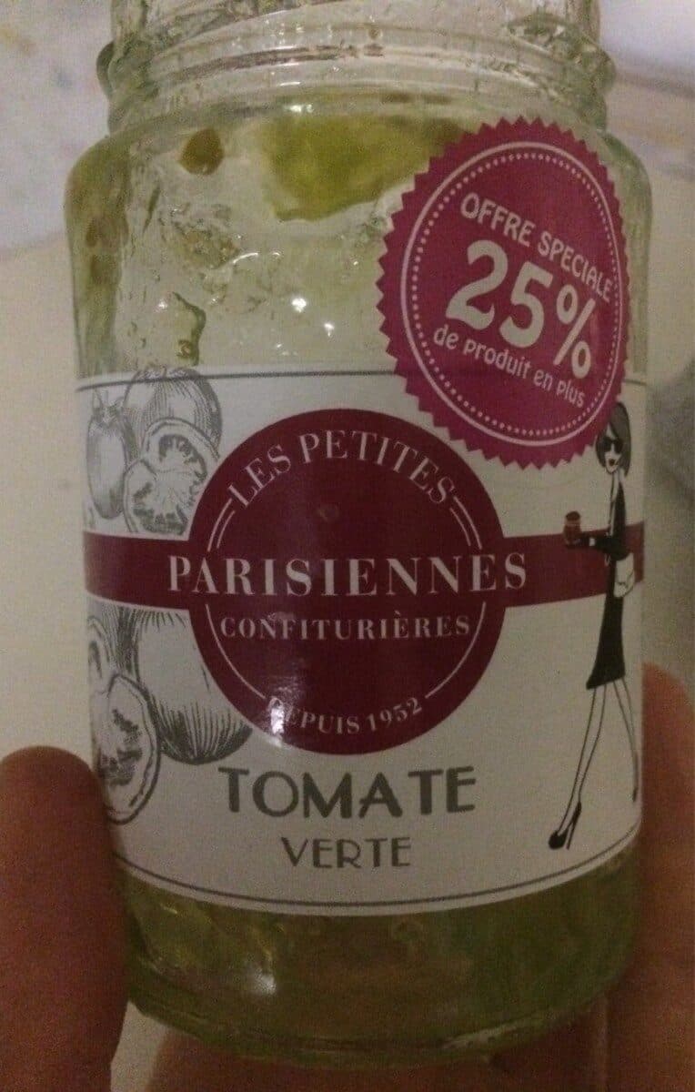 Les Petites Parisiennes Confiture extra de Tomate verte packshot