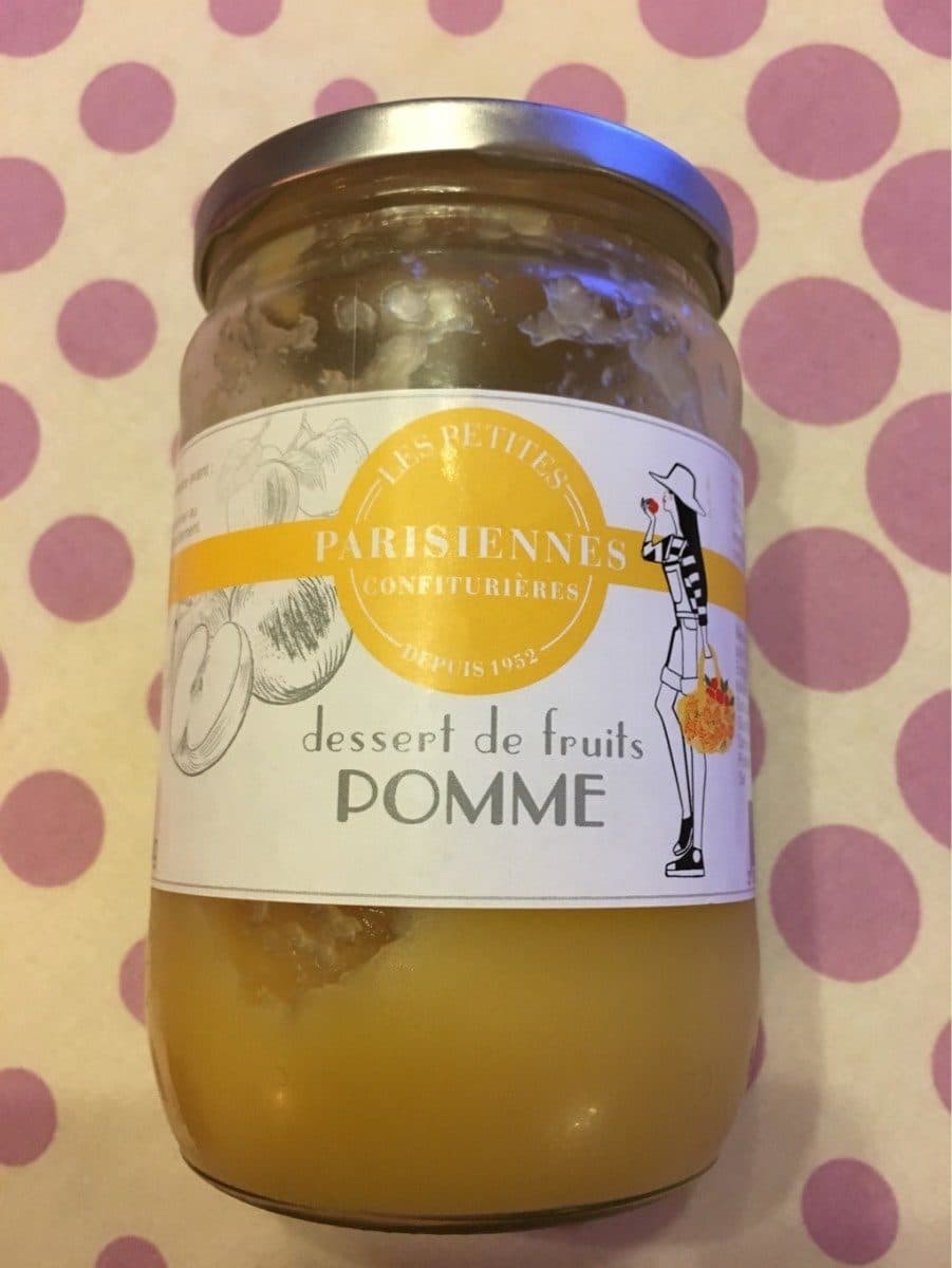 Les petites parisiennes Dessert de fruits POMME packshot
