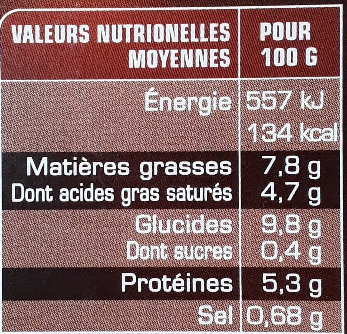 La Belle Chaurienne Tartiflette au Reblochon de Savoie AOP packshot