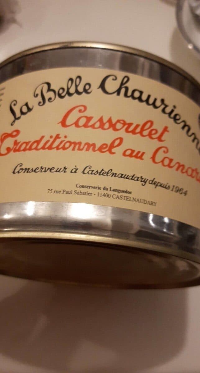 la belle chaurienne Cassoulet packshot