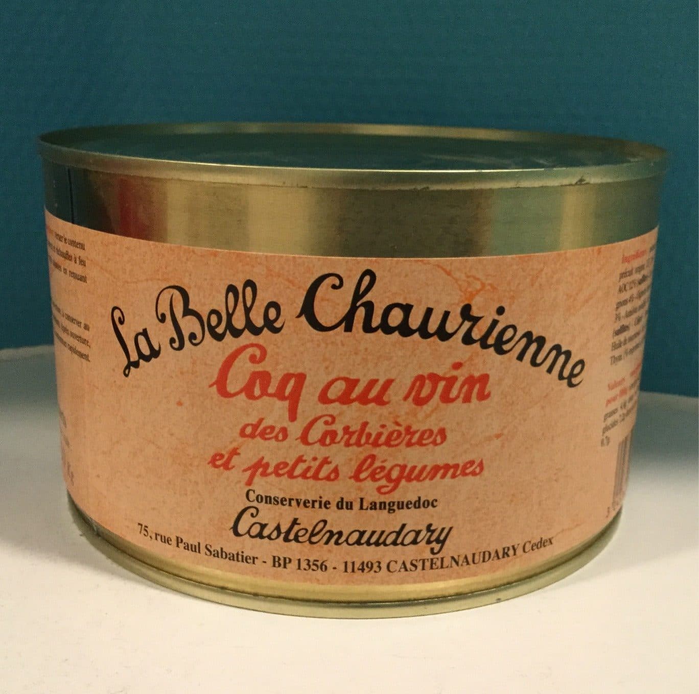 La Belle Chaurienne Coq au vin des Corbières et petits légumes packshot