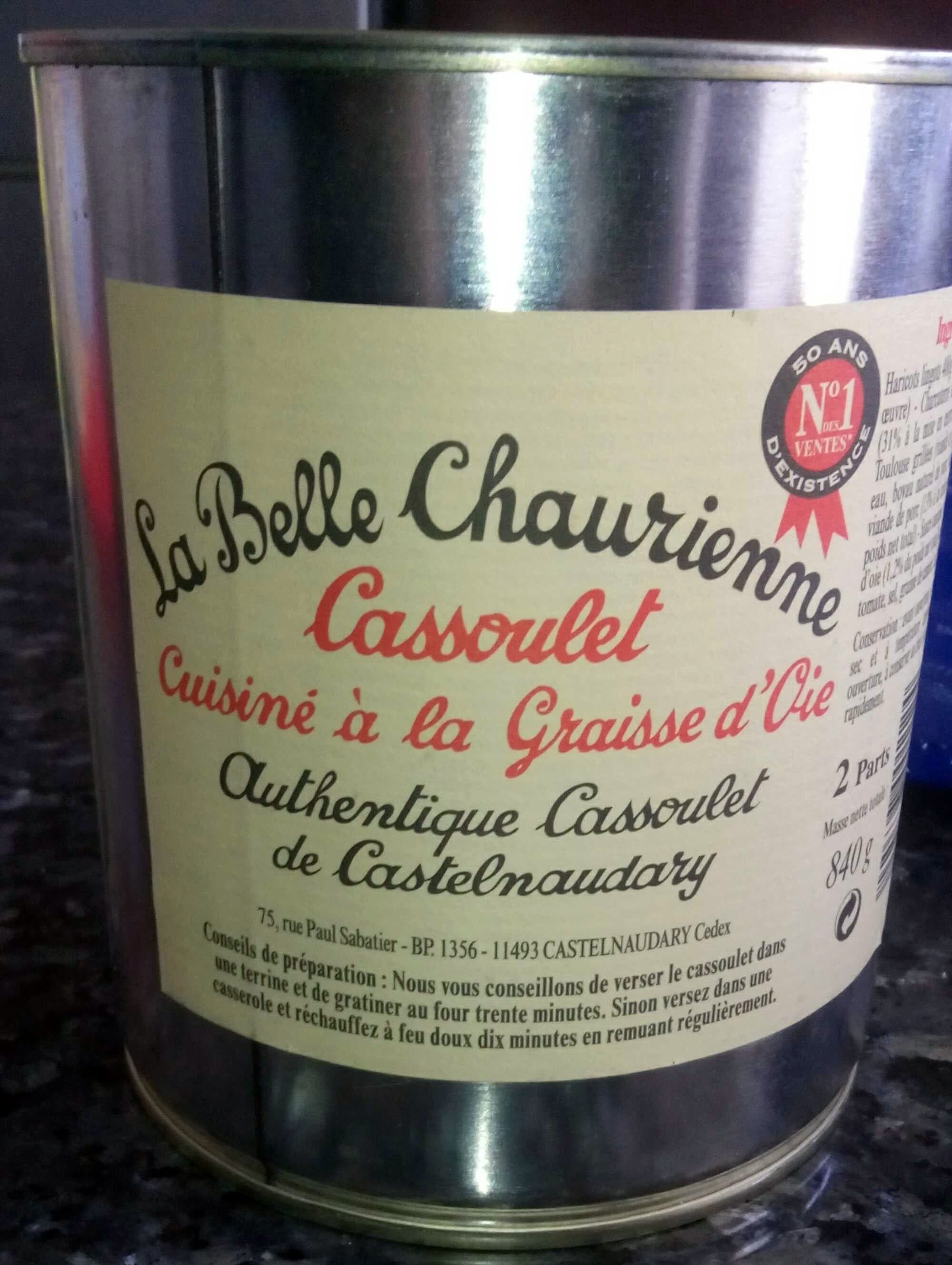 La Belle Chaurienne Cassoulet cuisiné à la graisse d'oie packshot