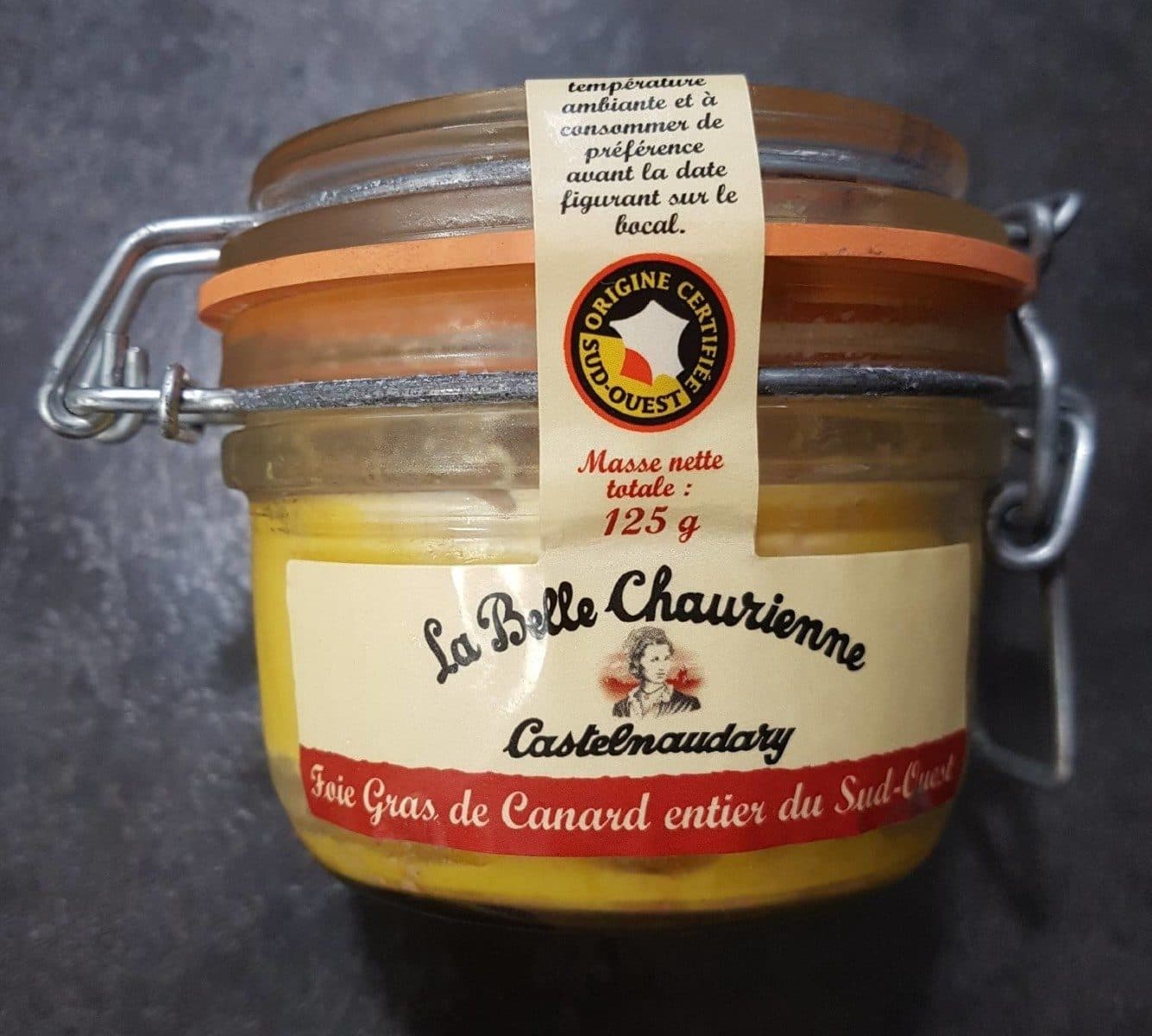 La belle chaurienne Foie gras de canard entier du sud ouest packshot