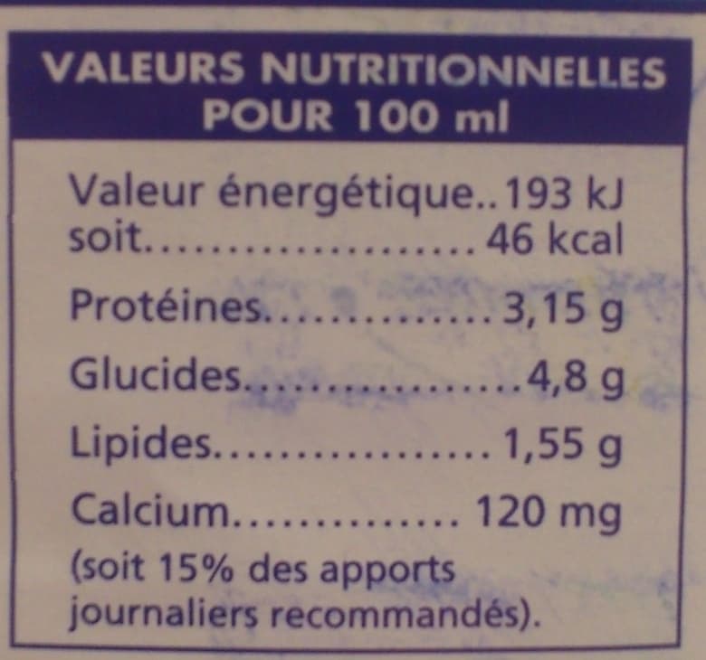 CMI (Carrefour Marchandises Internationales) Lait Demi-Écremé packshot