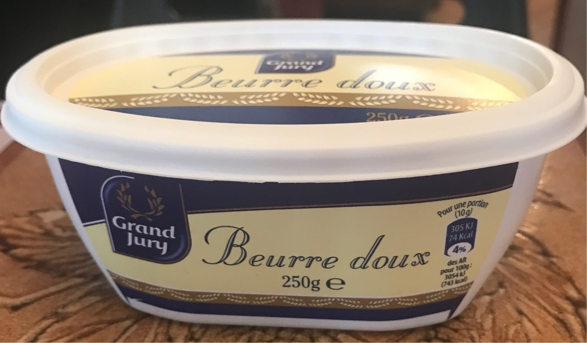 Grand Jury Beurre doux packshot