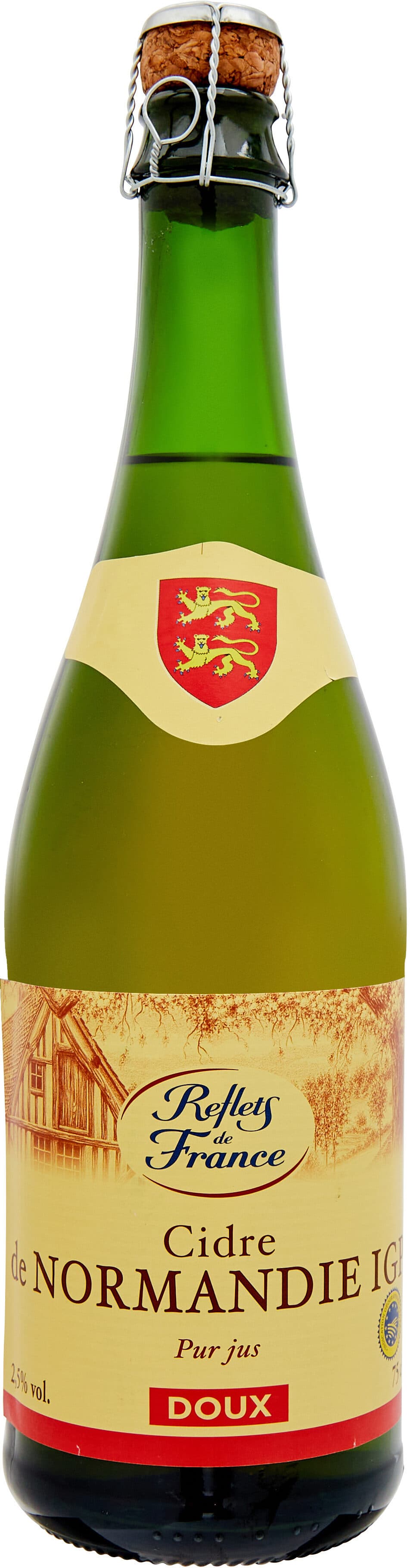 CMI (Carrefour Marchandises Internationales) Cidre de Normandie IGP packshot