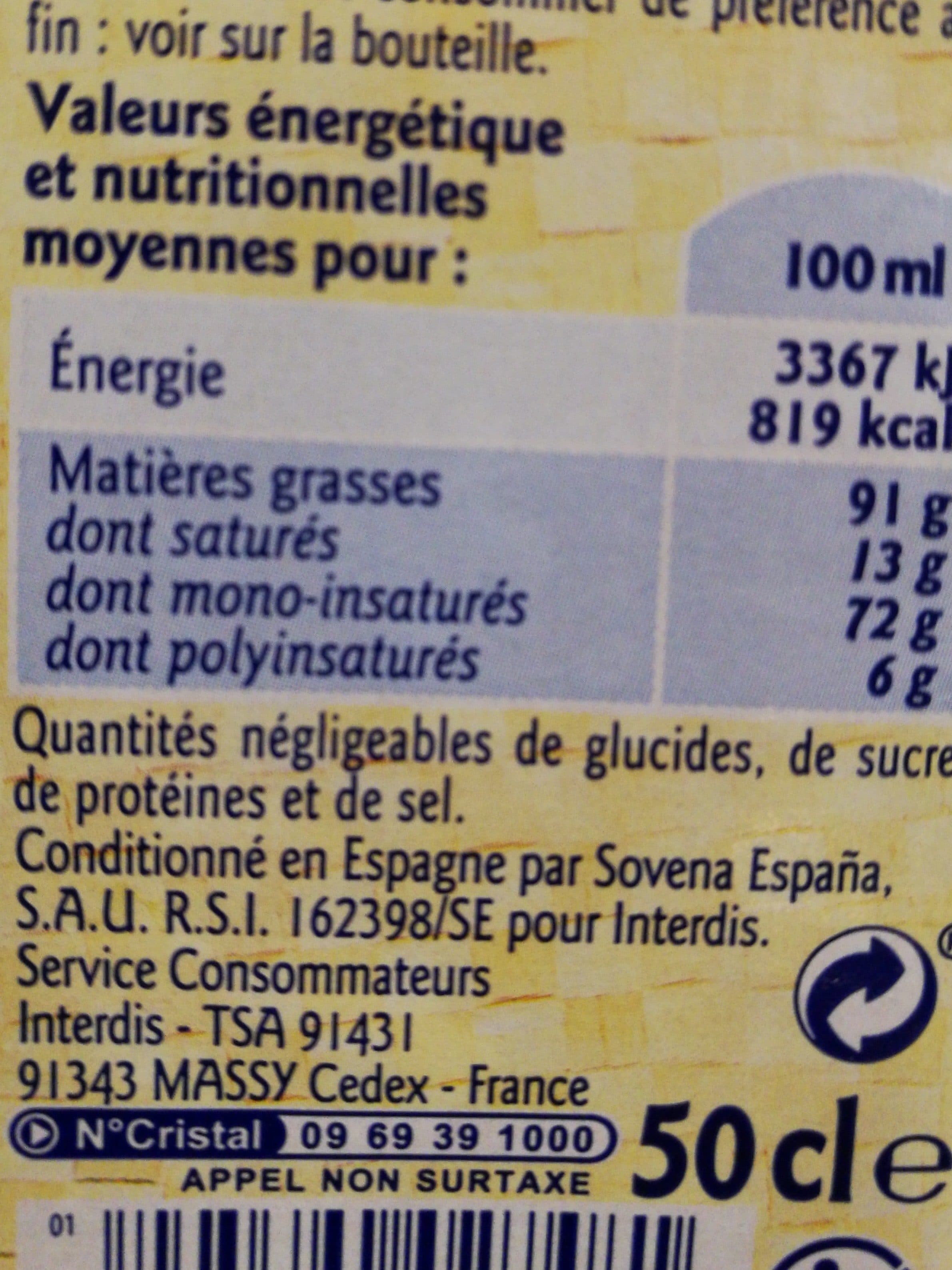 Grand Jury Blle 50CL Huile D'olive Extra Vierge Grand Jury packshot