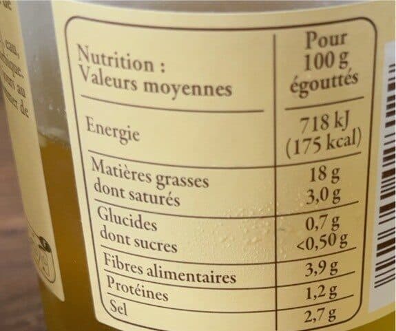 Carrefour Olives vertes du bassin méditerranéen packshot