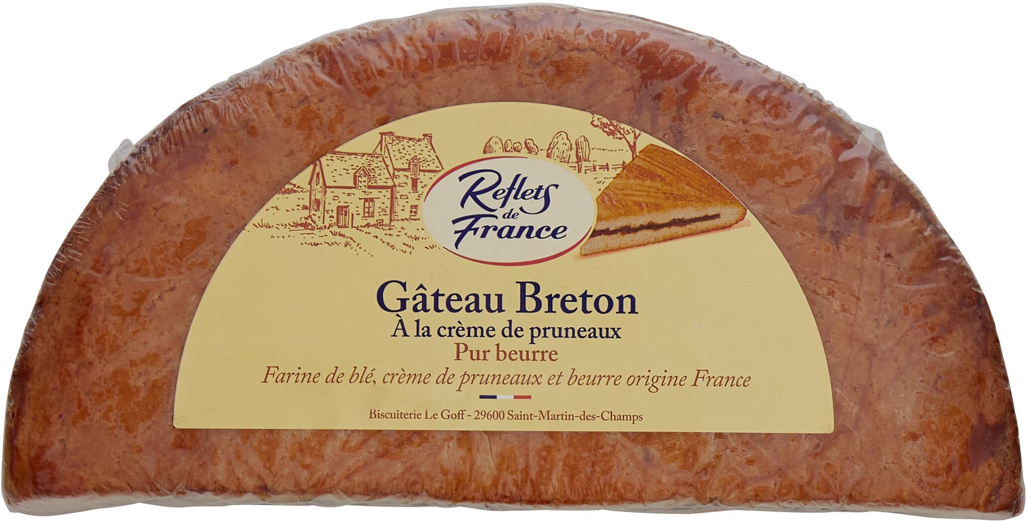 Carrefour Gâteau Breton fourré à la Crème de Pruneaux packshot