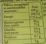 Carrefour Beurre de baratte packshot